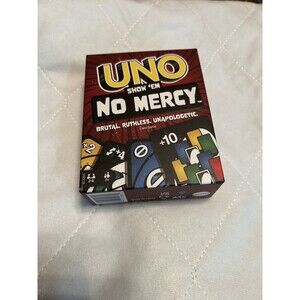 New Uno No Mercy Mattel Games playing Cards